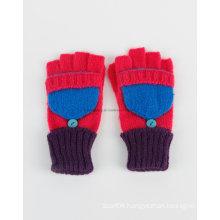 Promotion Knitted Acrylic Warm Gloves/Mittens with Pocket